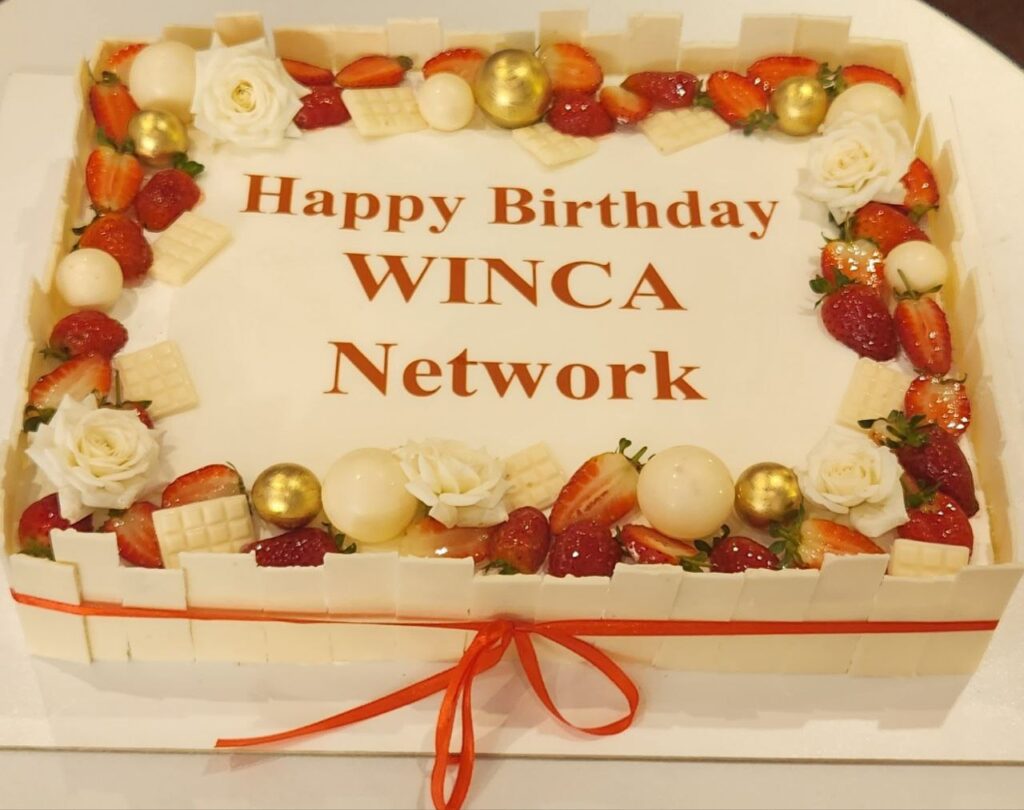 Cake from the WINCA Network Inaugural Meeting Cake from the WINCA Network inaugural meeting
