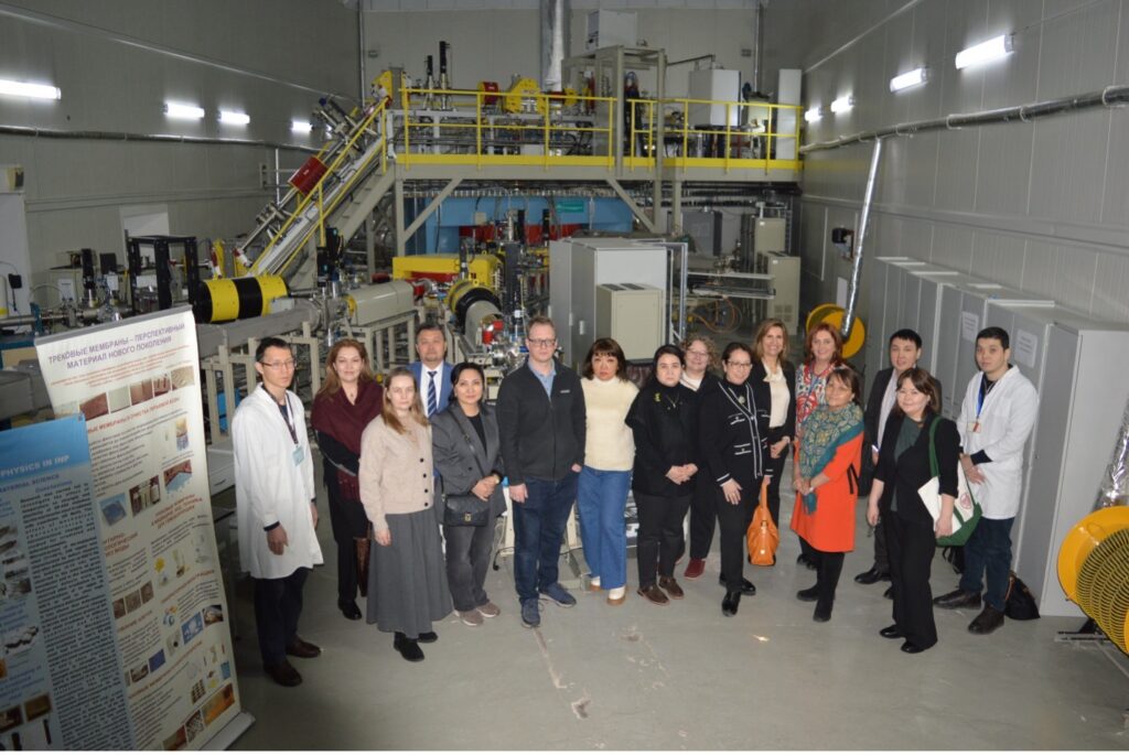 WINCA tour of the Accelerator at the Institute of Nuclear Physics (Astana Branch)